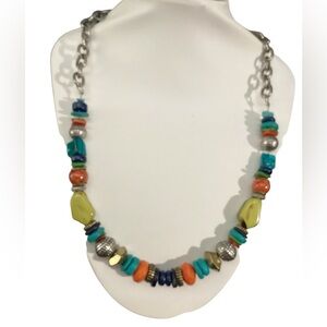 Ruby Rd. Multicolor Beaded Necklace 1629